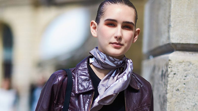 Upgrade a Casual Outfit with a Scarf