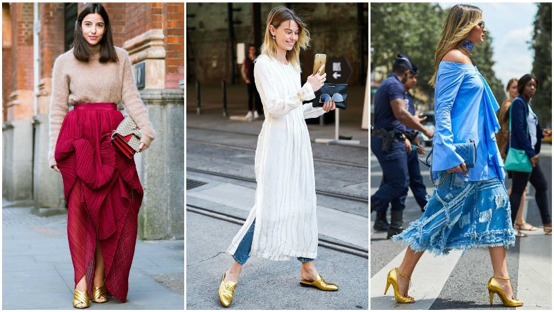 what-to-wear-with-gold-shoes