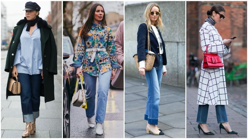 What to Wear with Straight Leg Jeans